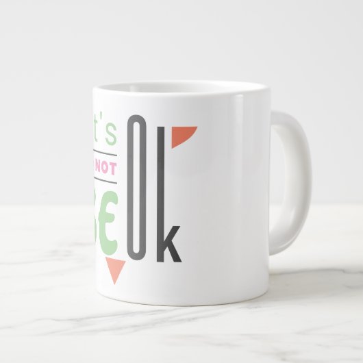 Grande Tasse Ça ne va pas. (Devant droit)