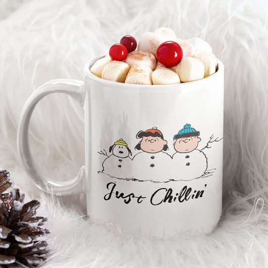 Grande Tasse cacahuètes | 3 Personne Snowman