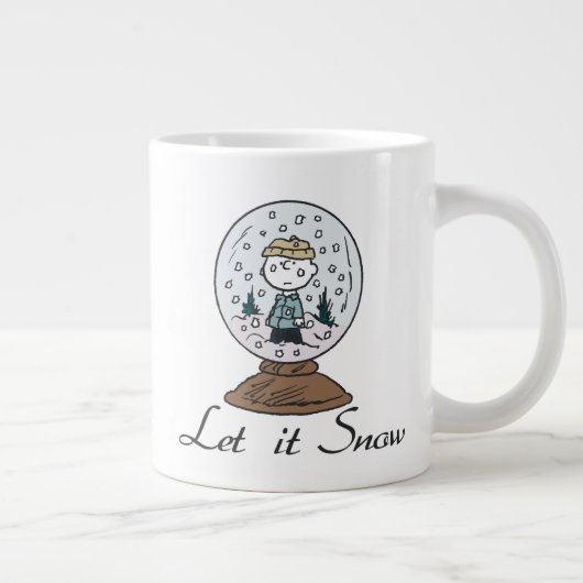 Grande Tasse cacahuètes | Charlie Brown Snow Globe (Droite)