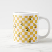 Grande Tasse cacahuètes | Drapeau À damiers bois (Droite)