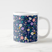 Grande Tasse cacahuètes en Motif de fleurs (Droite)