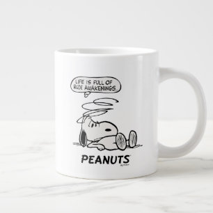 Grande Tasse cacahuètes La vie est pleine de Rude Awakenings