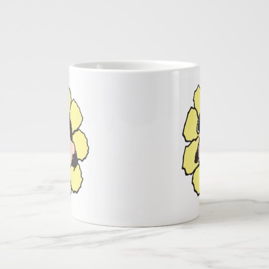 Grande Tasse cacahuètes | Lucy Flower (Devant)