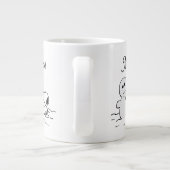 Grande Tasse cacahuètes | Snoopy Construit Un Snowman | Ajouter (Dos)