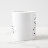 Grande Tasse cacahuètes | Snoopy Construit Un Snowman | Ajouter (Devant)