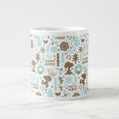 Grande Tasse cacahuètes | Snoopy Frosty Motif de Noël (Devant)