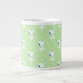 Grande Tasse cacahuètes | Snoopy Green Deco Dreams Motif (Devant)