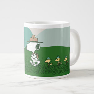 Grande Tasse cacahuètes   Snoopy Leader du Pack
