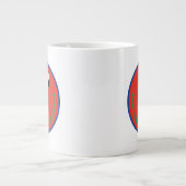 Grande Tasse cacahuètes | Snoopy Raw Force & Courage Badge (Devant)