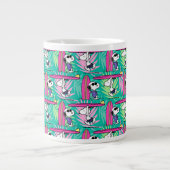 Grande Tasse cacahuètes | Snoopy Turquoise Surf Motif (Devant)