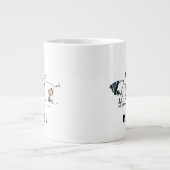 Grande Tasse cacahuètes | Snoopy & Woodstock Snowman | Ajouter (Devant)
