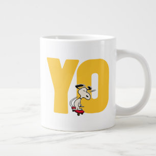 Grande Tasse cacahuètes   Snoopy YO Skateboard