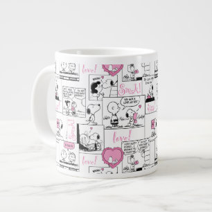 Grande Tasse cacahuètes   Valentine Heart Love Motif