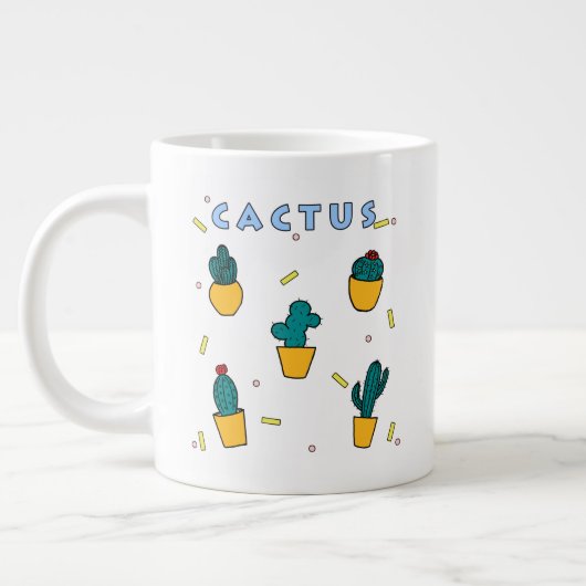 Grande Tasse Cactus (Gauche)