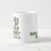 Grande Tasse Cactus Pas un gros cactus drôle dire (Devant)