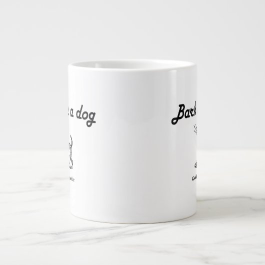 Grande Tasse Caddyshack | L'écorce Comme Un Chien ! (Devant)