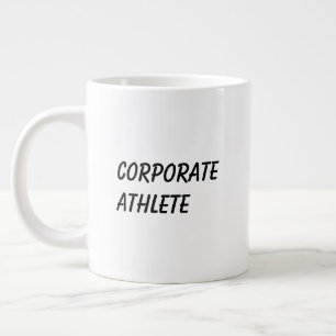 Grande Tasse Cadeau d'anniversaire drôle pour collègue 'Athlète