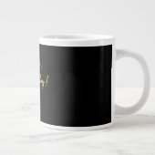 Grande Tasse Cadeau d'anniversaire Minimal Mama (Droite)