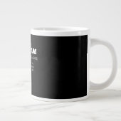 Grande Tasse Cadeau de l'examen CPA certifié (Droite)
