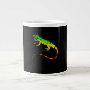 Grande Tasse Cadeau de lézard d'iguane Belle Iguane