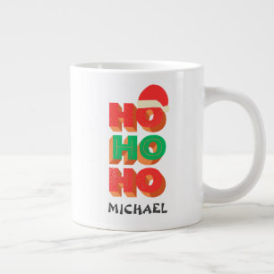 Grande Tasse cadeau de noël pour papa/mari, nom personnalisé