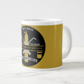 Grande Tasse Cadeau d'humour de soudage (Devant droit)
