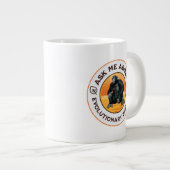 Grande Tasse Cadeau d'humour sur l'évolution pour professeur de (Devant droit)