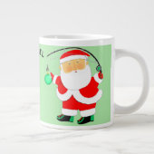 Grande Tasse Cadeau drôle de vacances de pêche (Droite)