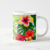 Grande Tasse Cadeau floral tropical (Droite)