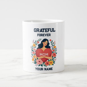 Grande Tasse Cadeau Personnalisé pour Maman Modèle avec Nom P