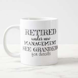 Grande Tasse Cadeau photo personnalisable pour célébrer la retr