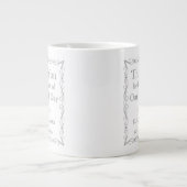 Grande Tasse Cadeau pour les clients Mariages (Devant)