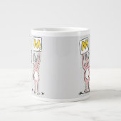 Grande Tasse Cadeau pour maman Fun Rabbits Design (Devant)