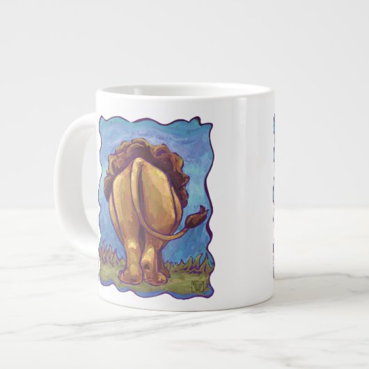 Grande Tasse Cadeaux et accessoires Lion (Devant gauche)