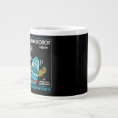 Grande Tasse Cadeaux Robot Pour Anniversaire Ou Mariage (Devant droit)