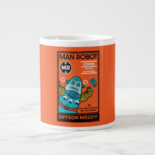 Grande Tasse Cadeaux Robot Pour Anniversaire Ou Sweatshirt Mari