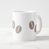 Grande Tasse Café Beans Duo Art (Devant droit)
