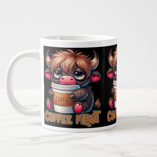 Grande Tasse Café d'abord (Gauche)