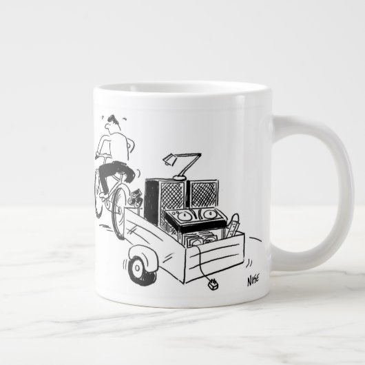 Grande Tasse Café DJ Mobile (Droite)