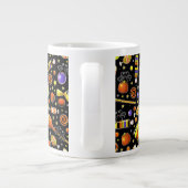 Grande Tasse Café drôle d'Halloween (Dos)
