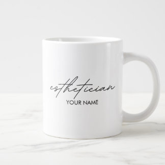 Grande Tasse Cahier d'esthéticienne - Cadeau personnalisé