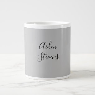Grande Tasse Calcul minimaliste simple et élégant
