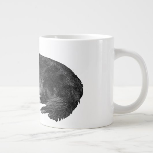 Grande Tasse Calme de la langue de l'Ember pour les matins feui (Droite)