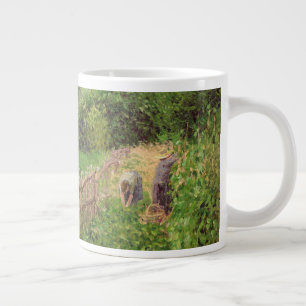 Grande Tasse Camille Pissarro Paysage, temps gris a Eragny