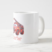 Grande Tasse Camion feu mou (Devant droit)