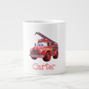 Grande Tasse Camion feu mou