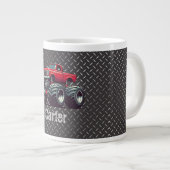 Grande Tasse Camion monstre rouge (Devant droit)