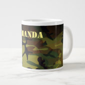 Grande Tasse Cammo vert (Devant droit)