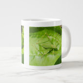 Grande Tasse Camouflage de cricket vert (Devant droit)