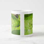 Grande Tasse Camouflage de cricket vert (Devant)